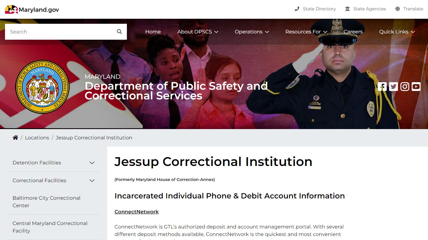 DPSCS - Jessup Correctional Institution